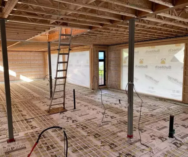 Construction maison à Lévis